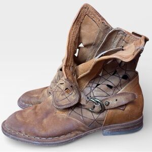 Men's Brown Leather Boots